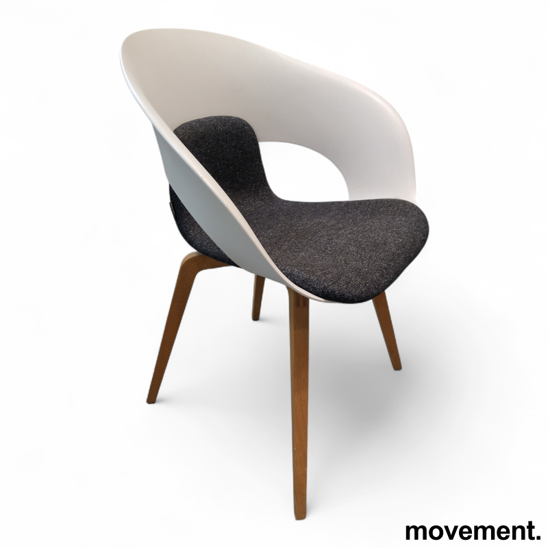 Deli KS-161 Hvitt skall, mørkt - 2 / 3