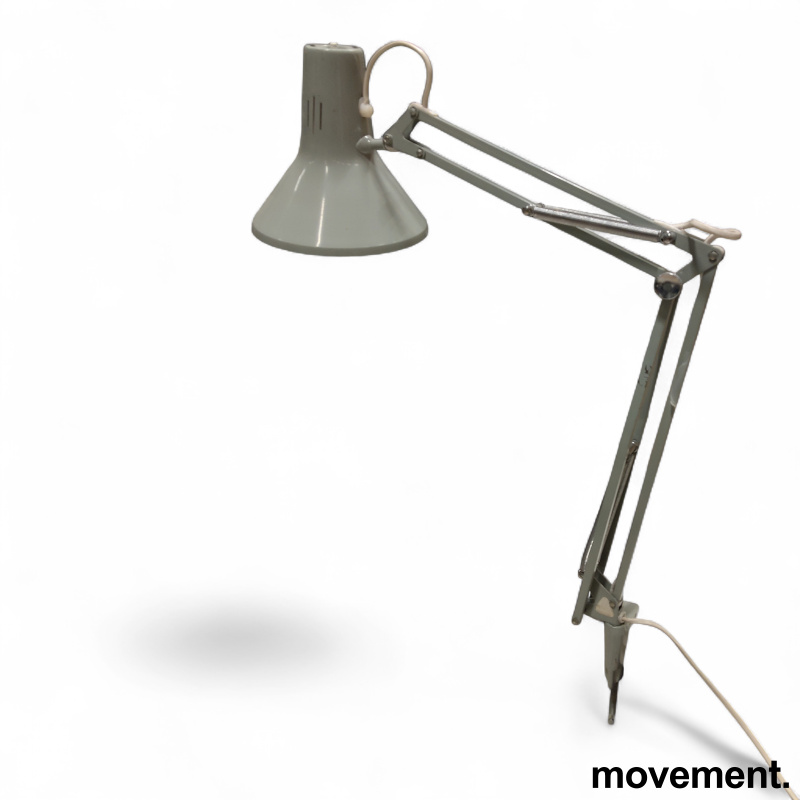 L-1P Vintage, bordklemme Grå, Pent - 1 / 2