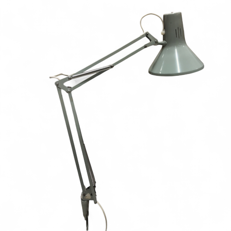 L-1P Vintage, bordklemme Grå, Pent
